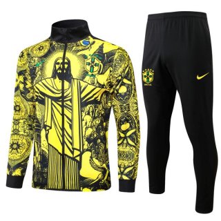 Giacca Brasile 2024 2025 Giallo 2 Giacca Brasile 2024 2025 Giallo 2