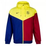 Giacca A Vento Barcellona 2020 2021 Blu Rosso