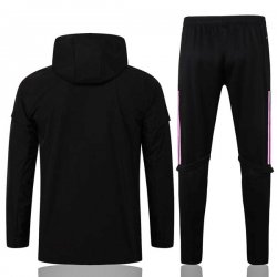 Giacca a vento Real Madrid Set Completo 2020 2021 Nero Rosa