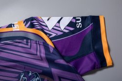 Thailandia Maglia Melbourne Storm 2018 Porpora