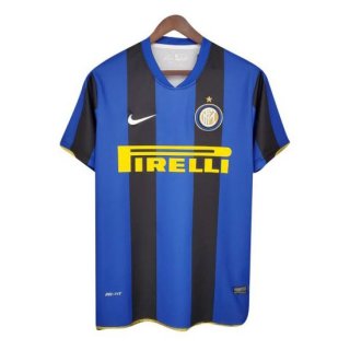 Thailandia Maglia Inter De Milán Home Retro 2008 2009 Thailandia Maglia Inter De Milán Home Retro 2008 2009