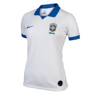 Maglia Brasile Away Donna 2019 Bianco Maglia Brasile Away Donna 2019 Bianco