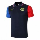 Polo Barcellona 2020-2021 Nero Rosso