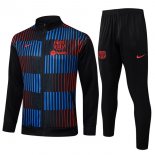 Giacca Barcellona 2025 2026 Blu Rosso