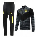 Giacca Borussia Dortmund 2022 2023 Grigio Nero