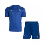 Maglia Cruzeiro Home Bambino 2021 2022 Blu