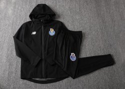 Giacca a vento Set Completo Porto 2019 2020 Nero