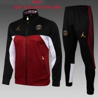 Bambino Felpa Cappuccio Paris Saint Germain 2022 Nero Rosso Bambino Felpa Cappuccio Paris Saint Germain 2022 Nero Rosso