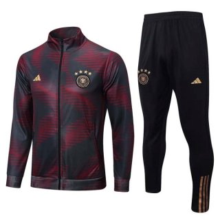Giacca Germania 2022 2023 Rosso Nero Giacca Germania 2022 2023 Rosso Nero