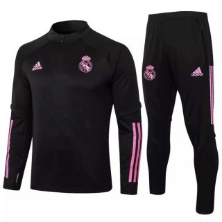 Giacca Real Madrid 2020 2021 Nero Rosa Giacca Real Madrid 2020 2021 Nero Rosa
