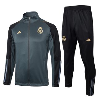 Giacca Real Madrid 2024 2025 Grigio Giacca Real Madrid 2024 2025 Grigio