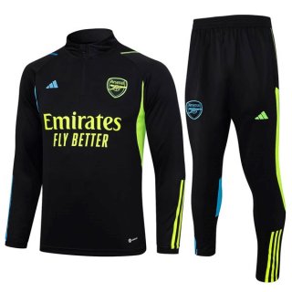 Felpa Allenamento Arsenal 2023 2024 Nero Felpa Allenamento Arsenal 2023 2024 Nero