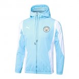 Rompevientos Manchester City 2024 2025 Blu