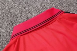 Polo Set Completo Real Madrid 2019 2020 Rosso Nero