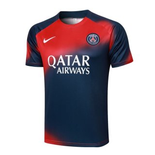 Maglia Formazione PSG 2024 2025 Blu Rosso Maglia Formazione PSG 2024 2025 Blu Rosso
