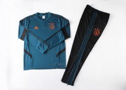 Felpa Ajax 2019 2020 Blu Nero