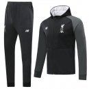Felpa Liverpool 2019 2020 Nero Bianco Grigio