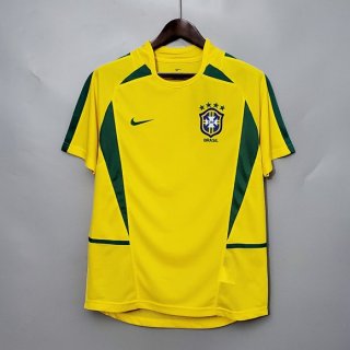 Thailandia Maglia Brasile Home Retro 2002 Thailandia Maglia Brasile Home Retro 2002