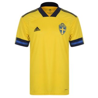 Maglia Svezia Home 2020 Giallo Maglia Svezia Home 2020 Giallo