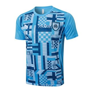 Maglia Formazione Marseille 2025 2026 Blu Maglia Formazione Marseille 2025 2026 Blu