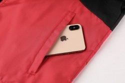 Giacca a vento AC Milan 2019 2020 Nero Rosso