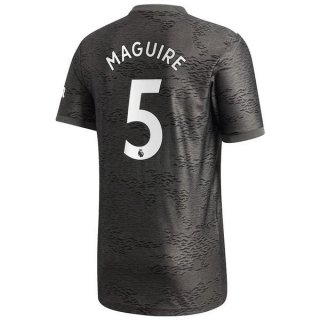 Maglia Manchester United NO.5 Maguire Away 2020 2021 Nero Maglia Manchester United NO.5 Maguire Away 2020 2021 Nero