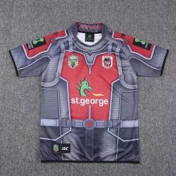 Thailandia Maglia St.George Illawarra Dragons 2017 2018 Grigio