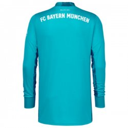 Maglia Bayern Munich Manga Larga Portiere 2020 2021 Blu
