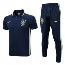 Polo Brasile Set Completo 2023 2024 Blu