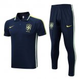 Polo Brasile Set Completo 2023 2024 Blu