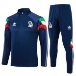 Felpa Allenamento Italia 2024 2025 Blu 5