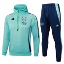 Felpa Cappuccio Arsenal 2025 2026 Verde