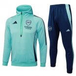 Felpa Cappuccio Arsenal 2025 2026 Verde