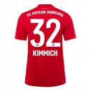 Maglia Bayern Munich NO.32 Kimmich Home 2019 2020 Rosso