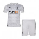 Maglia Borussia Mönchengladbach Home Bambino 2020 2021 Bianco