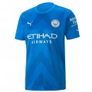 Thailandia Maglia Manchester City Portiere 2022 2023 Blu