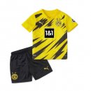 Maglia Borussia Dortmund Home Bambino 2020 2021 Giallo