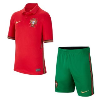 Maglia Portogallo Home Bambino 2020 Rosso Maglia Portogallo Home Bambino 2020 Rosso