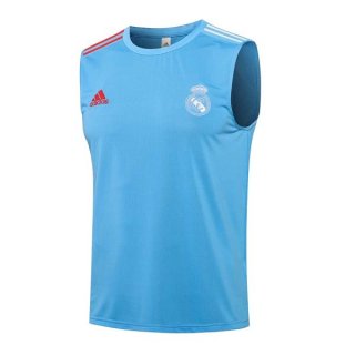 Maglia Real Madrid Senza Maniche 2022 Blu Maglia Real Madrid Senza Maniche 2022 Blu