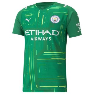 Thailandia Maglia Manchester City Portiere 2021 2022 Verde Thailandia Maglia Manchester City Portiere 2021 2022 Verde
