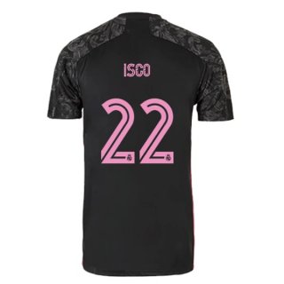 Maglia Real Madrid Terza NO.22 Isco 2020 2021 Nero Maglia Real Madrid Terza NO.22 Isco 2020 2021 Nero