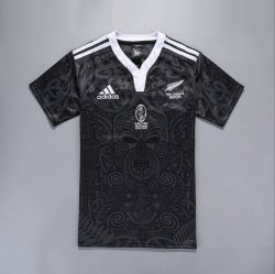 Thailandia Maglia All Blacks 100th Nero