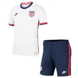 Maglia Stati Uniti Home Bambino 2020 Bianco