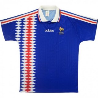 Thailandia Maglia Francia Home Retro 1994 Blu Thailandia Maglia Francia Home Retro 1994 Blu