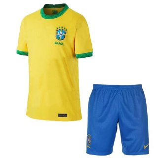 Maglia Brasile Home Bambino 2020 Giallo Maglia Brasile Home Bambino 2020 Giallo