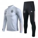 Felpa Germania 2020 Grigio Luce