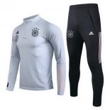 Felpa Germania 2020 Grigio Luce