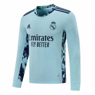 Thailandia Maglia Real Madrid Home ML 2020 2021 Blu Thailandia Maglia Real Madrid Home ML 2020 2021 Blu