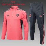 Bambino Felpa Internazionale 2022 2023 Rosa Grigio