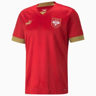 Thailandia Maglia Serbia Home 2022 2023 Rosso Thailandia Maglia Serbia Home 2022 2023 Rosso